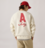 SUDADERA HERITAGE CON EFECTO USADO UNISEX BLANCO